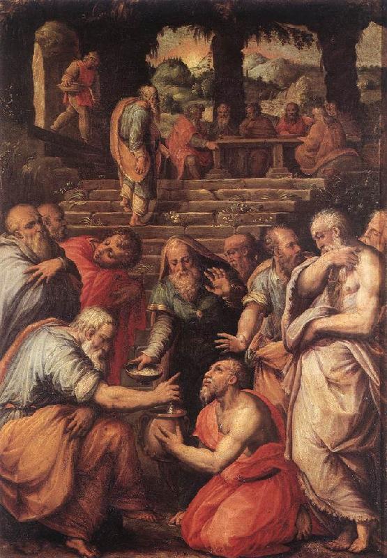 VASARI, Giorgio The Prophet Elisha er china oil painting image